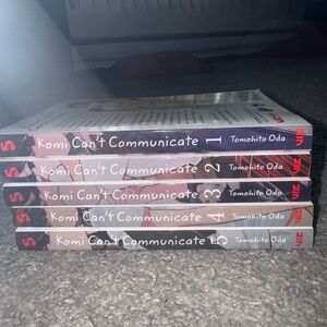 Komi Can't Communicate Manga Set Volumes 1-5